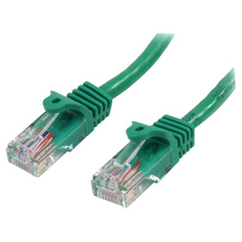 Startech .com 5 ft Cat5e Green Snagless RJ45 UTP Cat 5e Patch Cable5ft Patch Cord5 ft Category 5e Network Cable for Network DeviceFir… 45PATCH5GN