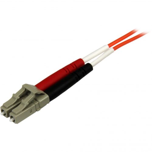 Startech .com 1m Fiber Optic CableMultimode Duplex 50/125OFNP PlenumLC/LCOM2LC to LC Fiber Patch CableProvide a high-perfor… 50FIBPLCLC1