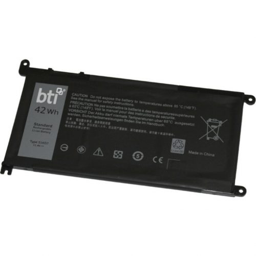 Battery Technology BTI For Chromebook Rechargeable3684 mAh11.4 V DC 51KD7-BTI