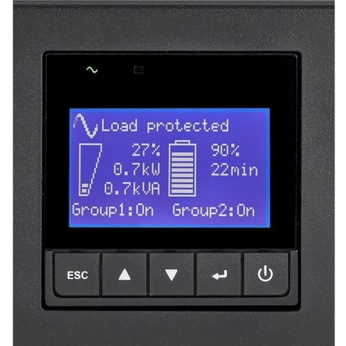 Eaton 9PX Lithium-Ion UPS 1500VA 1350W 120V 9PX On-Line Double-Conversion UPS8 NEMA 5-15R Outlets, Network Card Included, USB, RS-232, 2… 9PX1500RTN-L