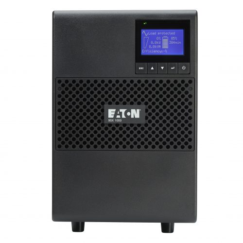Eaton 9SX 1000VA 900W 120V Online Double-Conversion UPS6 NEMA 5-15R Outlets- Cybersecure Network Card Option- Extended Run- TowerTower6… 9SX1000