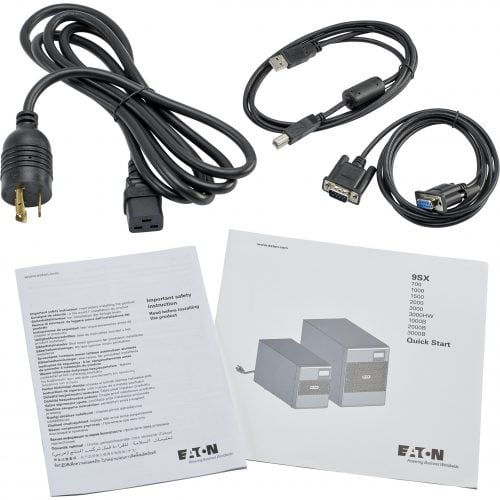 Eaton 9SX 3000VA 2700W 208V Online Double-Conversion UPS2 NEMA 6-20R- 1 L6-30R- 2 L6-20R Outlets- Cybersecure Network Card Option- Extended… 9SX3000GL