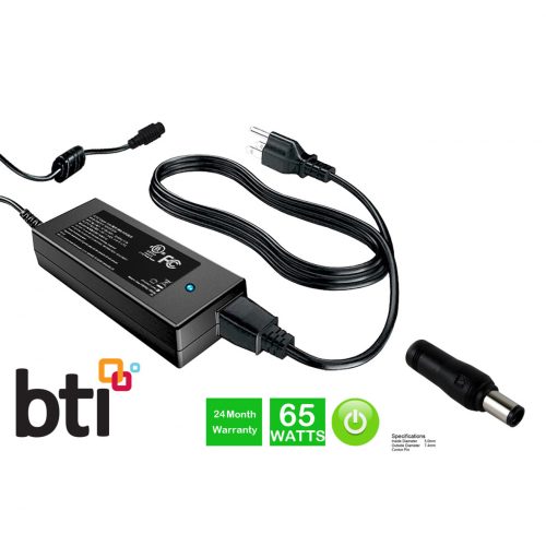 Battery Technology BTI AC AdapterOEM Compatible 8RFW6 450-19034 450-18173 V83JC 450-15026 450-18143 HA65NS5-00 A065R039L 09RN2C 332-1831 AC-1965125