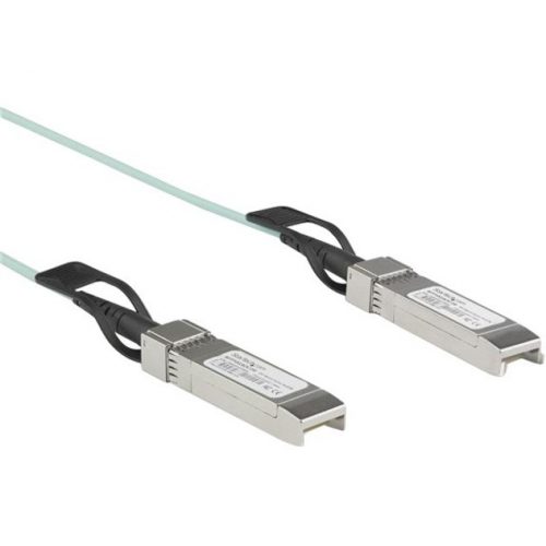 Startech .com Dell EMC AOC-SFP-10G-3M Compatible 3m 10G SFP+ to SFP AOC Cable10GbE SFP+ Active Optical Fiber10Gbps SFP + Cable 9.84′ -… AOCSFP10G3ME