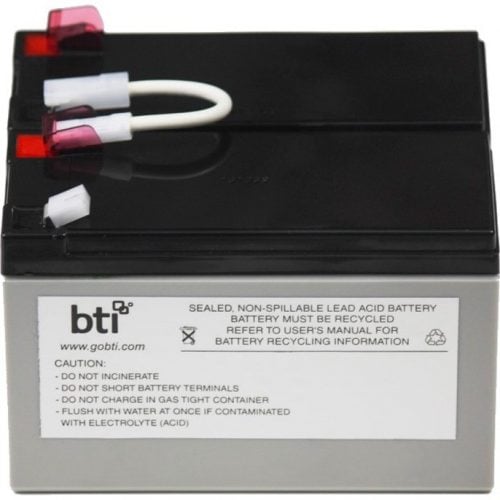 Battery Technology BTI Replacement  RBC109 for APCUPS Lead AcidCompatible with APC UPS BR1300LCD, BR1500LCD, BR1300LCD, BX1300LCD-C… APCRBC109-SLA109