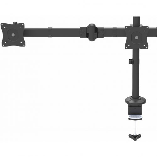 Startech .com Desk Mount Triple Monitor Arm3 VESA 27″ DisplaysErgonomic Height Adjustable Articulating Pole MountClamp/GrommetVESA 75… ARMTRIO