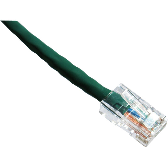 Axiom Memory Solutions 7FT CAT5E 350mhz Patch Cable Non-Booted (Green)TAA Compliant7 ft Category 5e Network Cable for Network DeviceFirst End: 1 x RJ-4… AXG94169