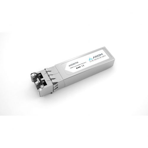 Axiom Memory Solutions 10GBASE-SR SFP+ Transceiver for Avago/IntelAFBR-703SDZ-IN2TAA CompliantFor Optical Network, Data Networking1 x 10GBase-SR Net… AXG95754