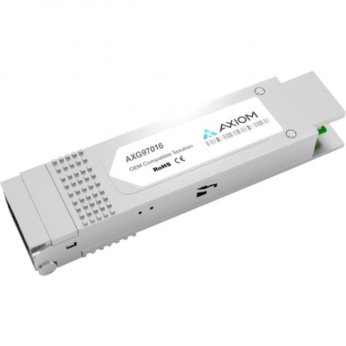 Axiom Memory Solutions 40GBASE-LR4 QSFP+ Transceiver for JuniperJNP-QSFP-40G-LR4TAA CompliantFor Optical Network, Data Networking1 x 40GBase-LR4 Net… AXG97016
