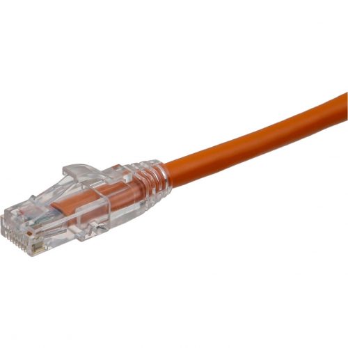 Axiom Memory Solutions 100FT CAT6 UTP 550mhz Patch Cable Clear Snagless Boot (Orange)TAA Compliant100 ft Category 6 Network Cable for Network DeviceFir… AXG99640