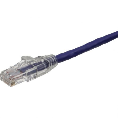 Axiom Memory Solutions 18-INCH CAT6 UTP 550mhz Patch Cable Clear Snagless Boot (Purple)TAA Compliant1.50 ft Category 6 Network Cable for Network Device -… AXG99779