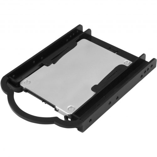 Startech .com 2.5in SSD / HDD Mounting Bracket for 3.5-in. Drive BayTool-less InstallationEasily install one 2.5″ solid-state drive or… BRACKET125PT