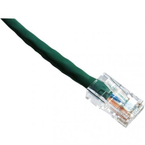 Axiom Memory Solutions 2FT CAT5E 350mhz Patch Cable Non-Booted (Green)2 ft Category 5e Network Cable for Network DeviceFirst End: 1 x RJ-45 NetworkM… C5ENB-N2-AX