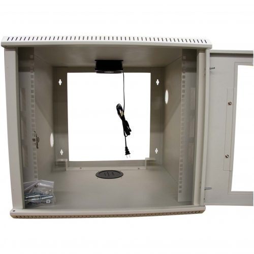 Startech .com .com 10U 19″ Wallmounted Server Rack CabinetStore your servers, network and telecommunications equipment securely in… CAB1019WALL