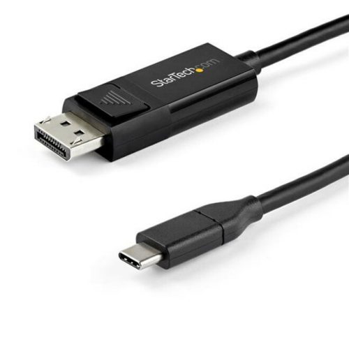 Startech .com 6ft (2m) USB C to DisplayPort 1.4 Cable 8K 60Hz/4KReversible DP to USB-C or USB-C to DP Video Adapter Cable HBR3/HDR/DSC -… CDP2DP142MBD