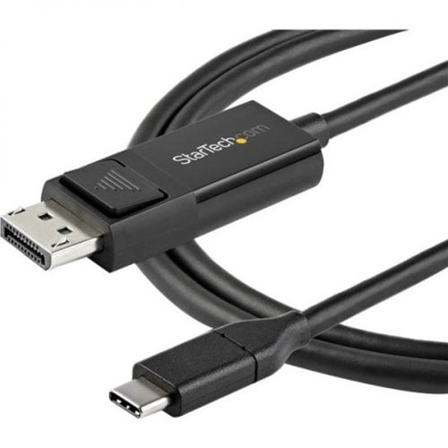 Startech .com 3ft (1m) USB C to DisplayPort 1.2 Cable 4K 60HzReversible DP to USB-C / USB-C to DP Video Adapter Monitor Cable HBR2/HDRRe… CDP2DP1MBD