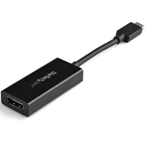 Startech .com USB C to HDMI Adapter Dongle, 4K 60Hz, HDR10, USB-C to HDMI 2.0b Converter, USB Type-C DP Alt Mode to HDMI Monitor/DisplayUS… CDP2HD4K60H