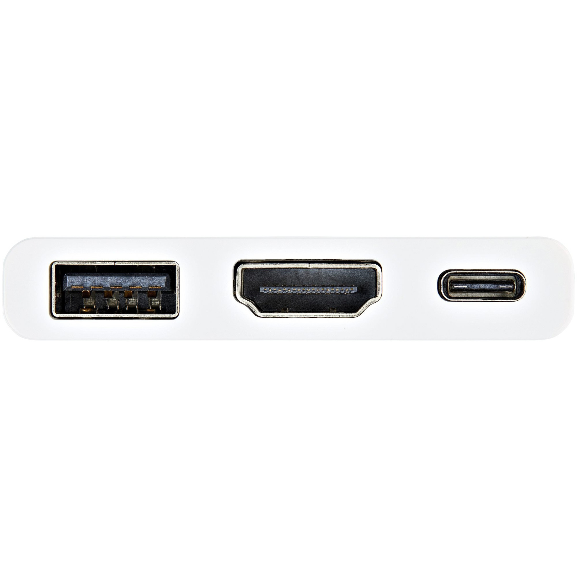 Startech Com Com Usb C Multiport Adapter With Hdmi K X Usb Pdmac Windowswhite Usb