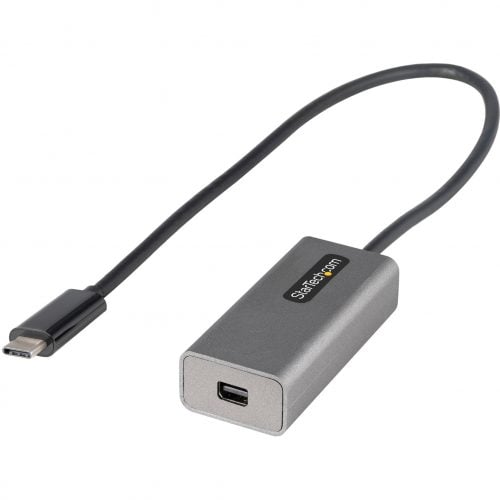 Startech .com USB C to Mini DisplayPort Adapter, 4K 60Hz USB-C to mDP Adapter Dongle, USB Type-C to Mini DP Video Converter, w/ 12″ CableUSB… CDP2MDPEC