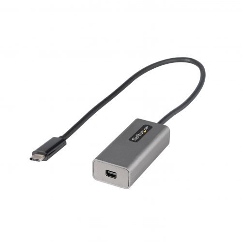 Startech .com USB C to Mini DisplayPort Adapter, 4K 60Hz USB-C to mDP Adapter Dongle, USB Type-C to Mini DP Video Converter, w/ 12″ CableUSB… CDP2MDPEC