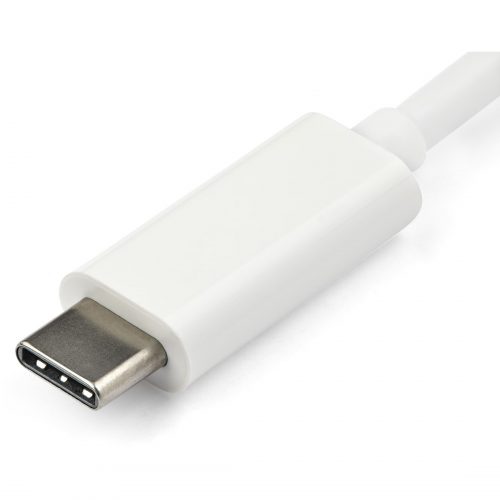 Startech .com USB-C to VGA AdapterWhiteThunderbolt 3 CompatibleUSB C AdapterUSB Type C to VGA Dongle ConverterConnect your MacBoo… CDP2VGAW
