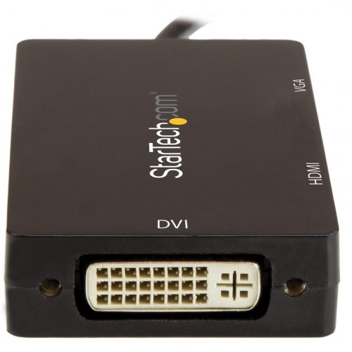 Startech .com USB-C Multiport Video Adapter3-in-1 USB Type-C Video AdapterUSB-C to VGA, DVI, HDMI4K 30 HzCDPVGDVHDBP3-IN-1 USB… CDPVGDVHDBP