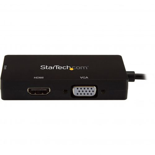 Startech .com USB-C Multiport Video Adapter3-in-1 USB Type-C Video AdapterUSB-C to VGA, DVI, HDMI4K 30 HzCDPVGDVHDBP3-IN-1 USB… CDPVGDVHDBP