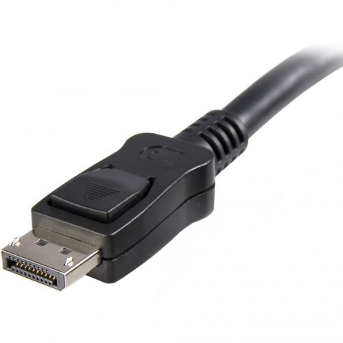 Startech .com 30 ft DisplayPort Cable with LatchesM/M30ft/9m DisplayPort to DisplayPort cable; Full HD (1920 x 1200p 60Hz)/6.48 Gbps b… DISPLPORT30L