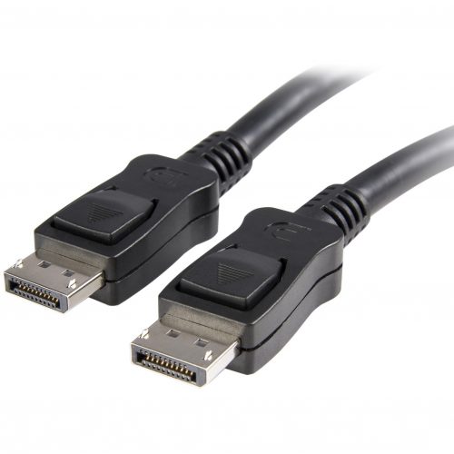 Startech .com 30 ft DisplayPort Cable with LatchesM/M30ft/9m DisplayPort to DisplayPort cable; Full HD (1920 x 1200p 60Hz)/6.48 Gbps b… DISPLPORT30L