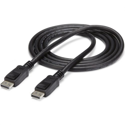 Startech .com 3ft (1m) DisplayPort 1.2 Cable, 4K x 2K UHD VESA Certified DisplayPort Cable, DP Cable/Cord for Monitor, w/ Latches3ft/91cm… DISPLPORT3L