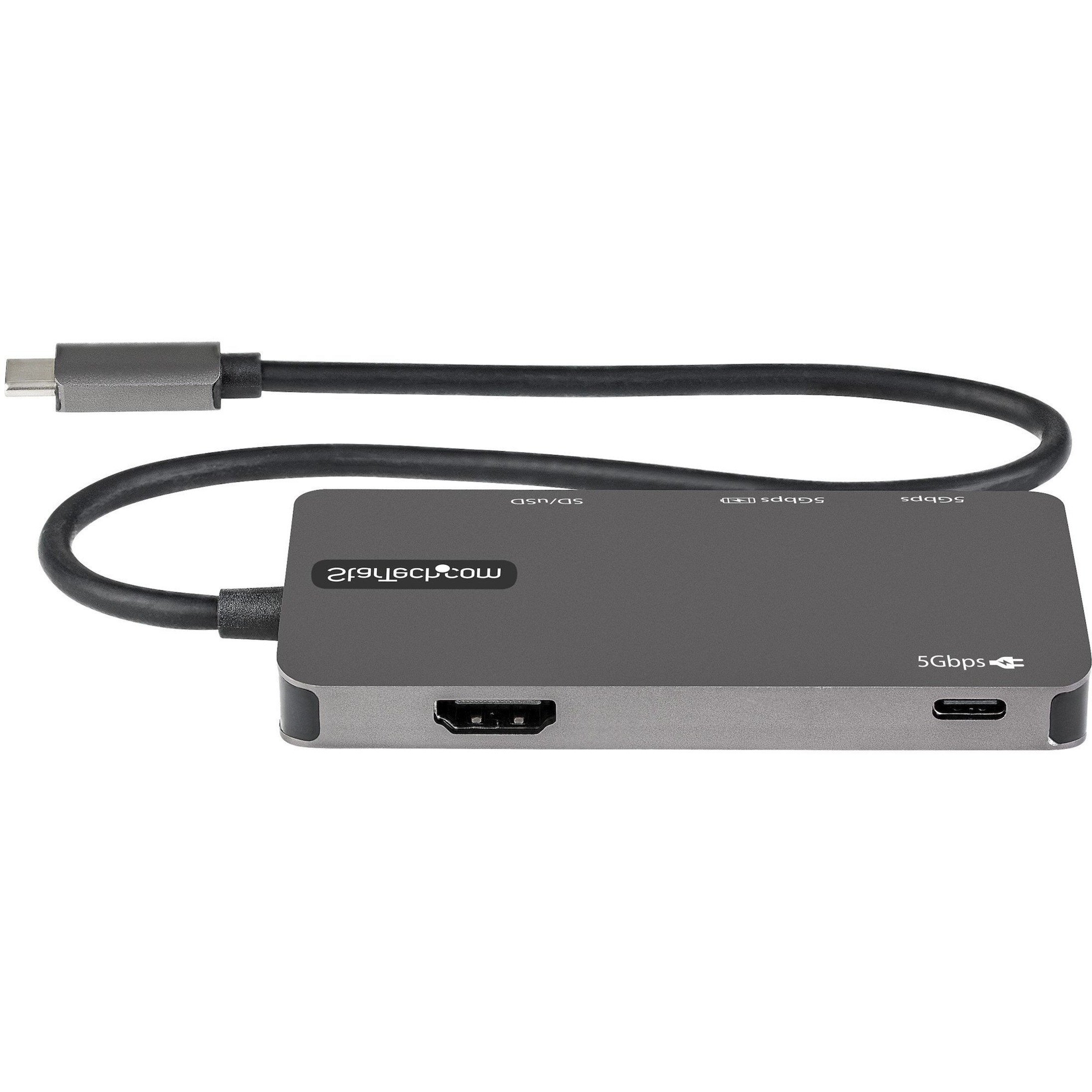 StarTech.com Adaptateur Multiport USB-C 6 en 1 - Mini Dock USB