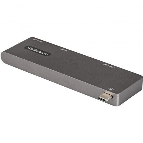 Startech .com USB C Multiport Adapter for MacBook Pro/Air, USB Type-C to 4K HDMI, Power Delivery, SD/MicroSD, USB 3.0 Hub, USB-C Mini Dock -… DKT30CMHSDPD