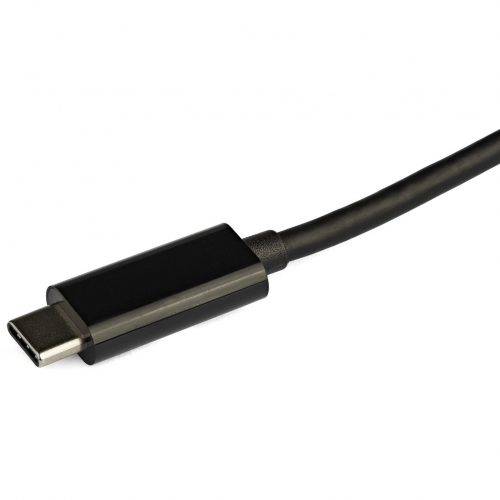 Startech .com USB C Multiport AdapterMini USB-C Dock w/ VGA Video60W Power Delivery PassthroughUSB Type-A 5GbpsGigabit Ethernet -… DKT30CVAGPD