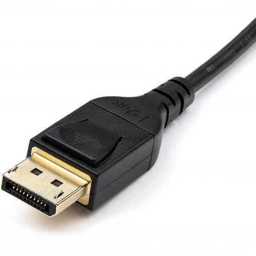 Startech .com 6ft 2m VESA Certified Mini DisplayPort to DisplayPort 1.4 Cable, 8K 60Hz HBR3 HDR, Super UHD 4K 120Hz, mDP to DP Slim Cord6… DP14MDPMM2MB