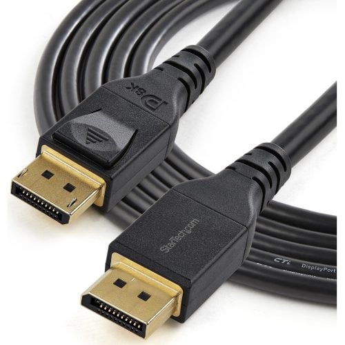 Startech .com 4 m VESA Certified DisplayPort 1.4 Cable8K 60Hz HBR3 HDR13 ft Super UHD 4K 120HzDP to DP Video Monitor Cord M/M4m/13.1… DP14MM4M