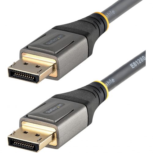 Startech .com 6ft (2m) VESA Certified DisplayPort 1.4 Cable, 8K 60Hz HDR10, UHD 4K 120Hz Video, DP to DP Monitor Cord, DP 1.4 Cable, M/M6.6f… DP14VMM2M