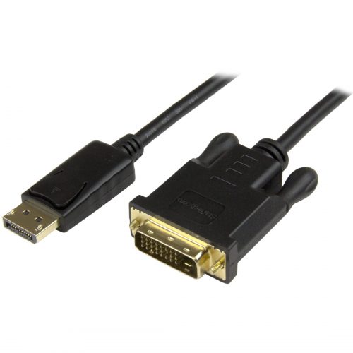 Startech .com DisplayPort to DVI Converter CableDP to DVI Adapter3ft1920x1200Eliminate clutter by connecting your PC directly to t… DP2DVI2MM3