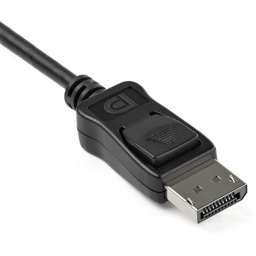 Startech .com DisplayPort to VGA Adapter, Active DP to VGA Converter, 1080p Video DP to VGA Monitor Dongle, Latching DP Connector, DurableActiv… DP2VGA