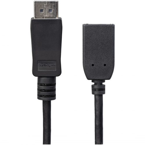 Startech .com 6ft (2m) DisplayPort Extension Cable, 4K x 2K Video, DisplayPort Male to Female Extension Cable, DP 1.2 Extender Cable / Cord6ft… DPEXT6L