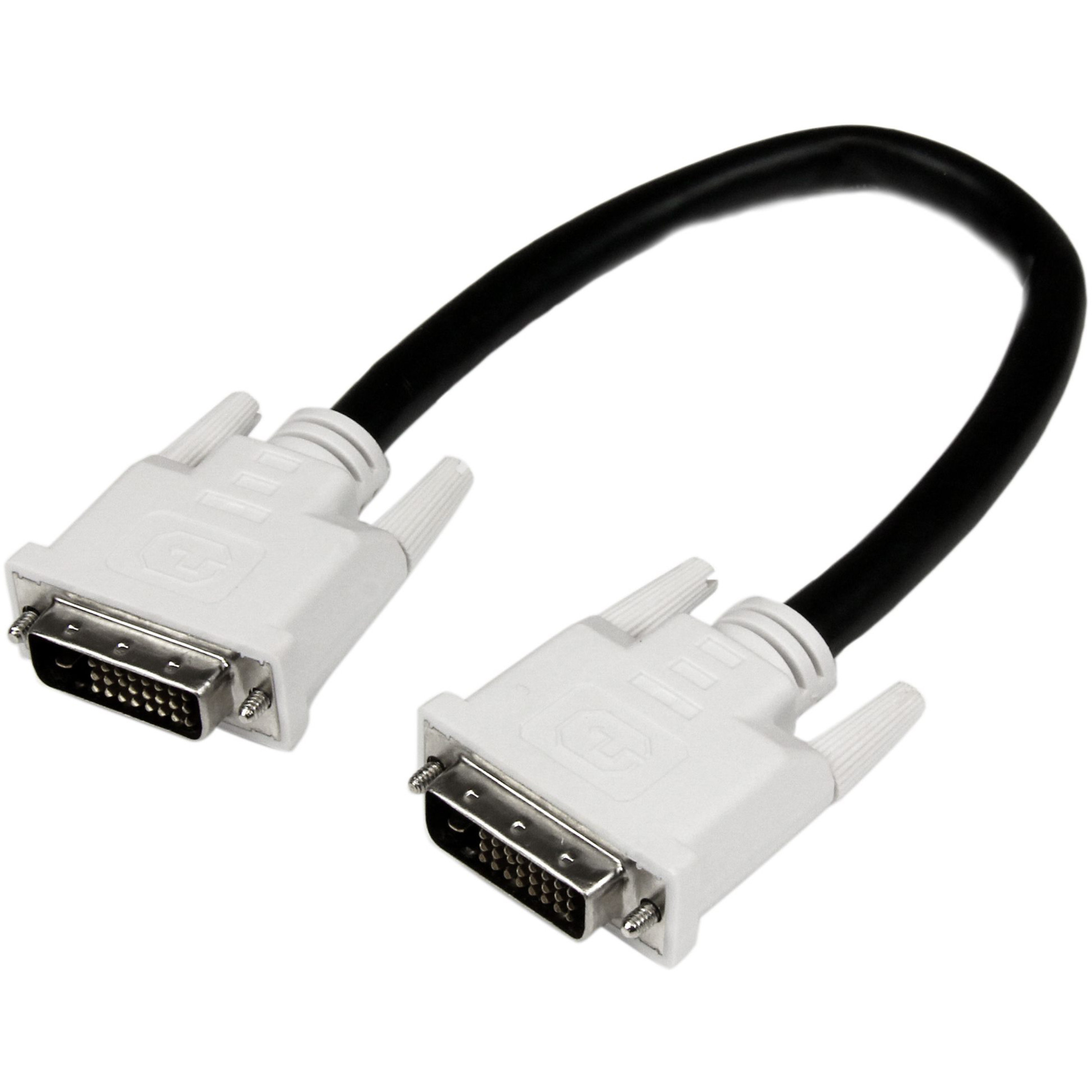 Startech .com 1 ft DVI-D Dual Link CableM/MProvides a high-speed, crystal-clear connection to your DVI digital devices1ft DVI-D Dual Li… DVIDDMM1