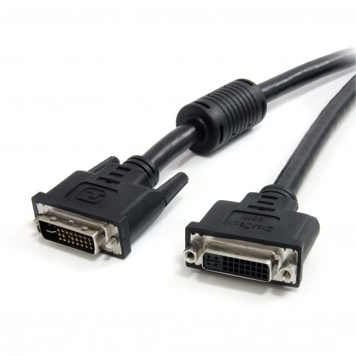 Startech .com 6 ft DVI-I Dual Link Digital Analog Monitor Extension Cable M/FExtend your DVI-I (dual link) connection by 6ft6 ft DVI Male… DVIIDMF6