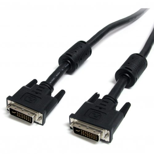Startech .com 15 ft DVI-I Dual Link Digital Analog Monitor Cable M/MProvides a high speed, crystal clear connection between your DVI devices… DVIIDMM15