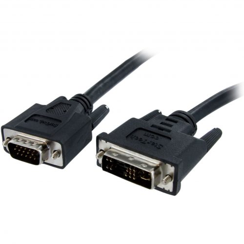 Startech .com .com DVI to Coax High Resolution VGA Monitor CableSVGADVI 19 Pin (M)HD15 (M)- 15 ftConnect analog or dual mo… DVIVGAMM15