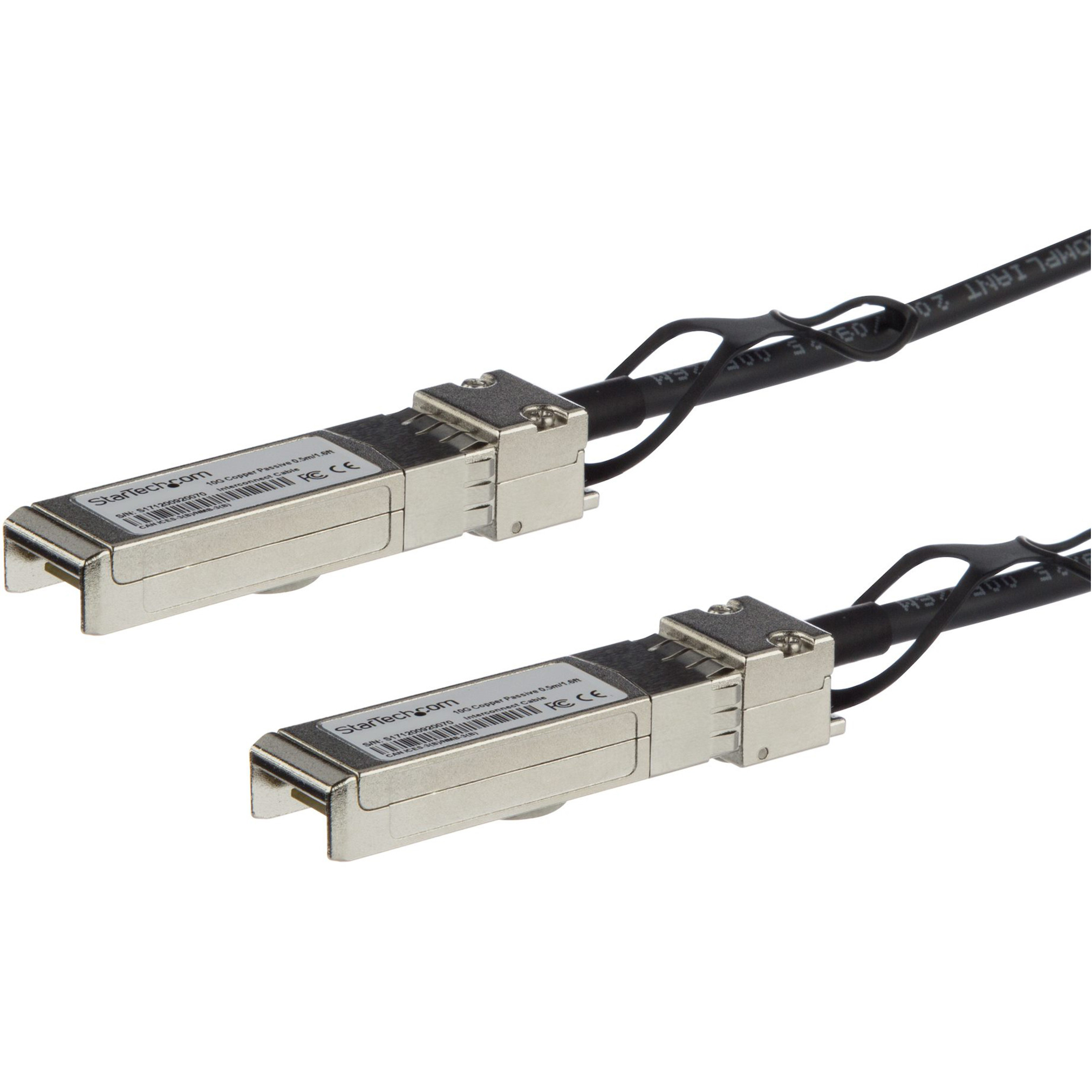 Startech .com .com 3m SFP+ to SFP+ Direct Attach Cable for Juniper EX-SFP-10GE-DAC-3M10GbE SFP+ Copper DAC 10Gbps Passive Twinax… EXSFP10GEDA3