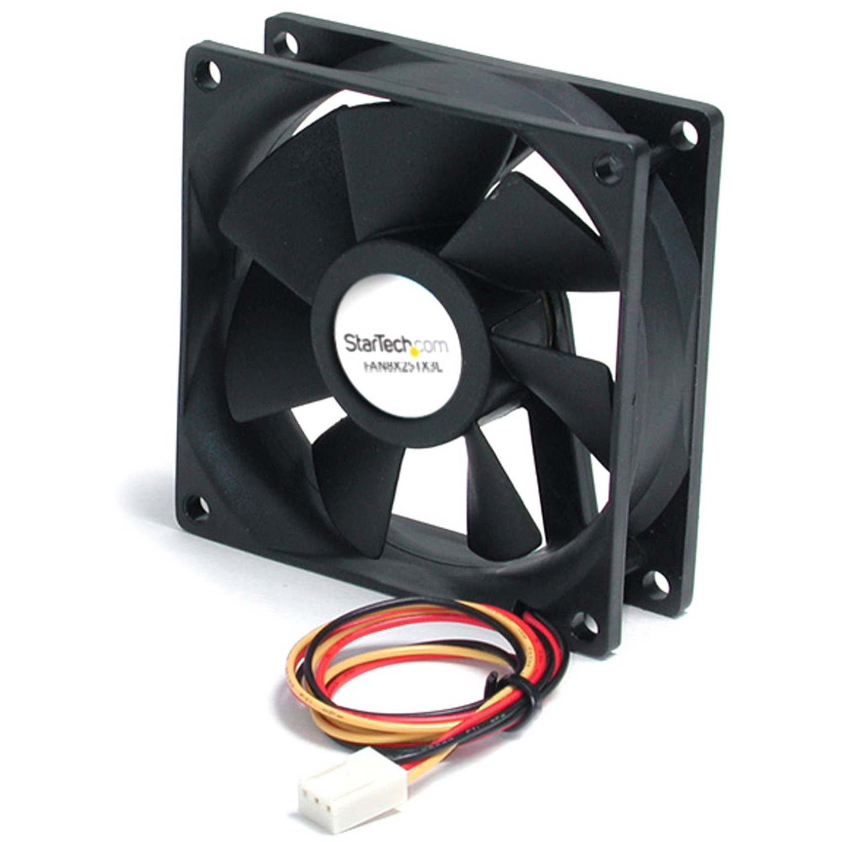 Startech .com 80x25mm Ball Bearing Quiet Computer Case Fan w/ TX3 ConnectorFan additional chassis cooling with a 80mm ball beari... FAN8X25TX3L - Corporate Armor