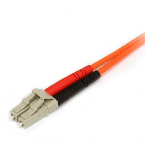 Startech .com 5m Fiber Optic CableMultimode Duplex 62.5/125LSZHLC/SCOM1LC to SC Fiber Patch CableConnect fiber network devices… FIBLCSC5