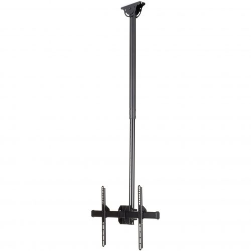 Startech .com Ceiling TV Mount3.5′ to 5′ Pole32 to 75″ TVs with a weight capacity of up to 110 lb. (50 kg)Telescopic pole can extend… FLATPNLCEIL