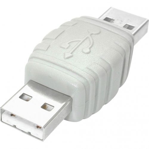 Startech .com USB A to USB A Cable Adapter M/M1 x Type A Male USB1 x Type A Male USBWhite GCUSBAAMM