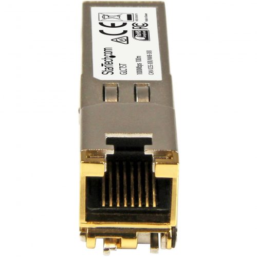 Startech .com Cisco GLC-T Compatible SFP Module1000BASE-T1GE Gigabit Ethernet SFP SFP to RJ45 Cat6/Cat5e Transceiver100mCisco GLC-T Co… GLCTST