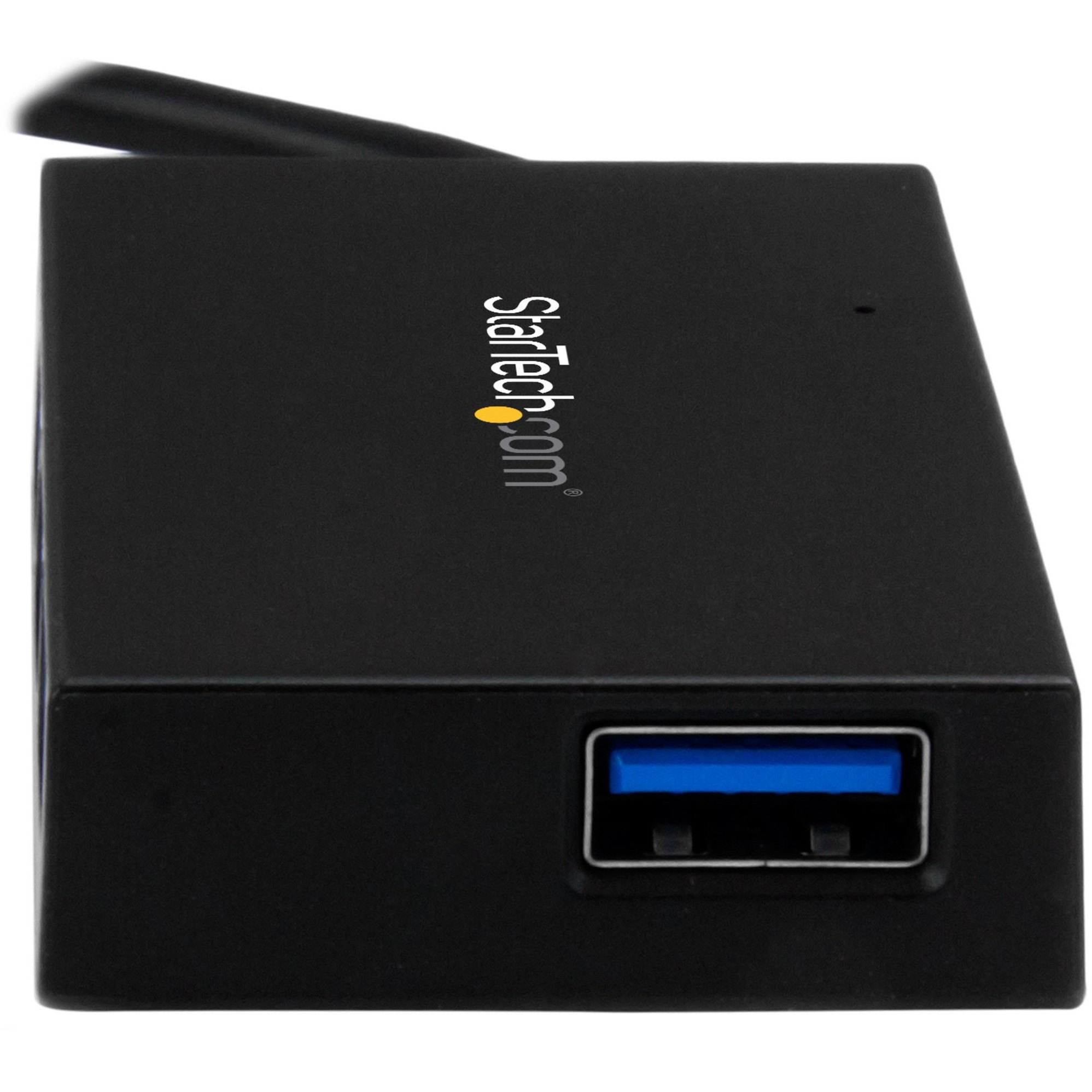 4-Port USB-A 3.0 Hub - SuperSpeed USB 5Gbps